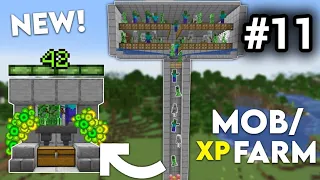 I Build Gaint EXP Farm in Minecraft| Minecraft 100 days journey Challenge!!