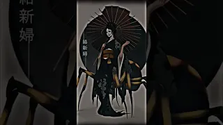 Jorogumo Mythical Creature #shorts #mythicalcreatures