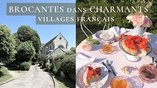 BROCANTES in two French villages / return of the flea market