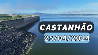 Sensacional Açude Castanhão Dados Atualizados Hoje 25/04/2024 Alto Santo - Jaguaribara Ceará