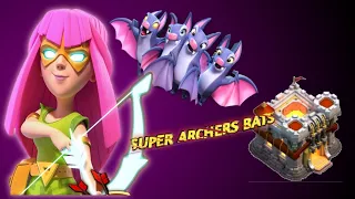 Th 11 most powerful low hero army SUPER ARCHERS BAT 🦇