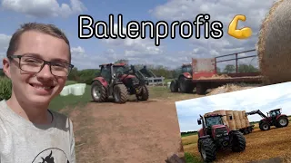 FarmVlog #28 | Strohballen heimfahren! | Praktikum | Moareida Agrar