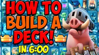 How to Build Your OWN Clash Royale Deck!