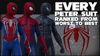 Every Spider-Man 2 Peter Parker Suit Ranked from Worst to Best