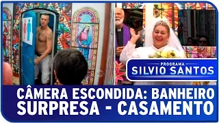 Câmera Escondida: Banheiro Surpresa - Casamento (14/09/14)