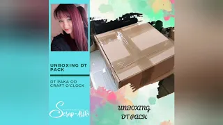 Unboxing DT - jesienne kolekcje Craft O'Clock - Marlena /Scrap-Artki