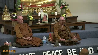Dhamma Talk |Ajahn Brahm | 26 April 2024
