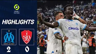 Olympique de Marseille - Stade Brestois 29 (2-0) Résumé et Buts | Ligue 1 2023-2024 | OM - Brest