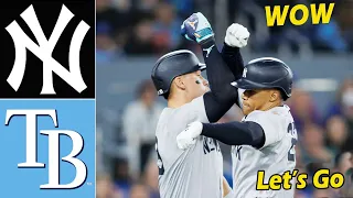 New York Yankees vs. Tampa Bay Rays Game Highlights, Apr 18 2024 | MLB Season 2024 (Replay)