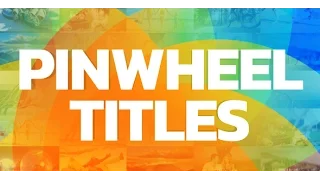 Pinwheel Titles Slideshow (After Effects template)