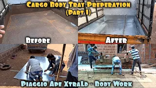 Making of Tray for Fishery 🐟 Load | Piaggio Ape - Body Work | Pickup Body Work