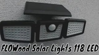 Solar Security Lights with Motion Sensor