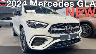 NEW 2024 Mercedes GLA - Visual REVIEW exterior, interior (UPDATED)