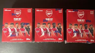 Legend Auto? Opening Topps Arsenal Team Set 2023/24 Boxes #1-3