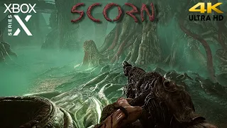 Scorn - Xbox Series X Gameplay Act 1 Walkthrough (Atmospheric Horror Game)