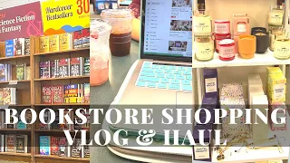 COME BOOK SHOPPING WITH ME AT BARNES & NOBLE | BOOKSTORE VLOG AND HAUL 📚