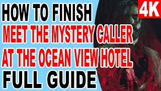 Meet The Mystery Caller at the Oceanview Hotel - Room 665 Initiation 5 - Alan Wake 2 2023 PS5