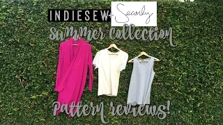 Indiesew + Seamly Summer Collection Pattern Reviews