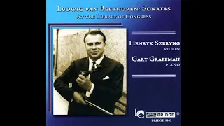 Beethoven: Violin Sonata No. 9 "Kreutzer" - Szeryng, Graffman / 베토벤: 바이올린 소나타 9번 "크로이체르" - 셰링, 그라프만