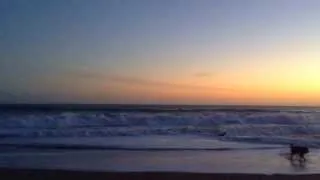 Santa Cruz , Beach after the Sunset