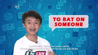 "TO RAT ON SOMEONE" - Học tiếng Anh đơn giản với English in a minute [Eng/viet sub]