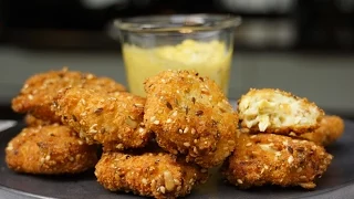 Nuggets de poulet et mayonnaise à l'indienne maison