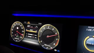 Mercedes-AMG E63S 307km/h Top Speed Run