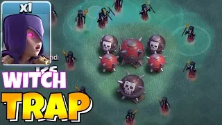 TROLL witch TRAP w/ RUNE Upgrades!! "Clash Of Clans" ROAD to GLADIATOR!