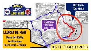 10 Rally LLORET DE MAR || TC1 Tossa - Cadiretes 1