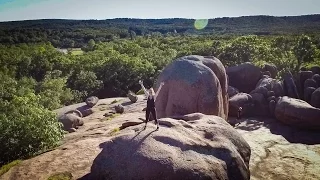 GIANT ELEPHANT ROCKS AND EPIC DRONE FLIGHT! (Missouri, USA)