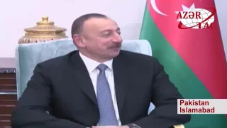 President Ilham Aliyev met with Pakistani Prime Minister Muhammad Nawaz Sharif