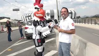 Galo doido toma posse da nova casa na Inauguração ARENA MRV