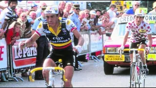 Tour de Francia 1985.Etapa 12 Lans en Vercors. Festival colombiano!! 1º Fabio Parra 2º Lucho Herrera