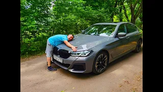 Обзор БМВ (BMW) 530D G30 за 6200000 рублей   тест драйв 2021