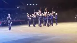 USAF Honor Guard Drill Team @ 2014 Virginia International Tattoo