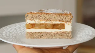 ВКУСНЕЙШИЙ ТОРТ-ЧИЗКЕЙК 🍐ПРЯНАЯ ГРУША 🍐Pear cake recipe