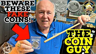 You'll Never Believe THESE Fake Coins! The Coin Guy Teaches!