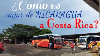 Cómo es viajar de NICARAGUA a COSTA RICA 2 parte...#nicaragua #vlogstravels #costarica