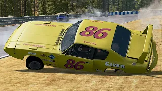 Satisfying Racing Rollover Crashes #10 | BeamNG Drive