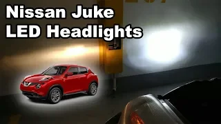 Nissan Juke LED Headlights Change