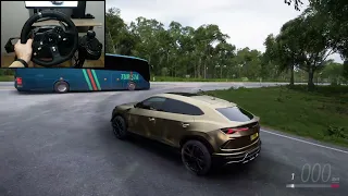 1020HP Lamborghini Urus | Forza Horizon 5 - Logitech g920 gameplay (4k)