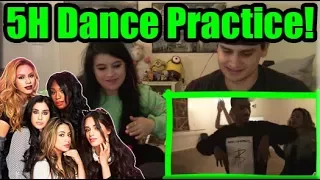 "Fifth Harmony's WILD Dance Rehearsal" | COUPLE'S REACTION!