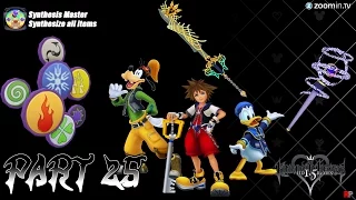 Kingdom Hearts Final Mix 1.5 HD (PS3) Part 25 - Full Synthesis Guide/Ultima Weapon