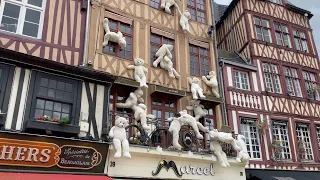 Exploring Rouen, France. What you can see in 3 hours?