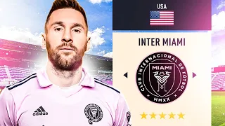 I PUT MESSI WITH INTER MIAMI INTO EVERY LEAGUE in FIFA