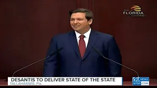 Florida Governor Ron DeSantis to deliver the State of the State address