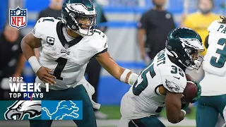 Philadelphia Eagles Top Plays vs. Detroit Lions | 2022 Regular Season Week 1