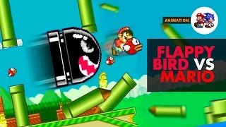 Flappy Bird vs Mario - Sweet revenge
