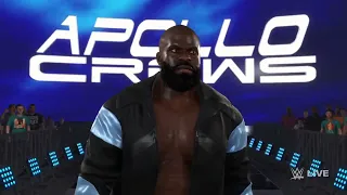 WWE2K23: Universe Mode Raw 1: Apollo Crews Vs Lux Limbo (US Title #1 Contenders Tournament)