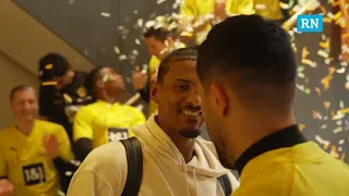 Emotionaler BVB-Empfang für Sebastien Haller: "Ich weiß ja, wie meine Jungs sind"